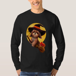 Shih Tzu Halloween Costume Men Women Boys Girls D T-Shirt