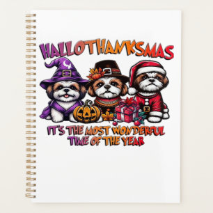 Shih Tzu Halloween Thanksgiving Noël Classique