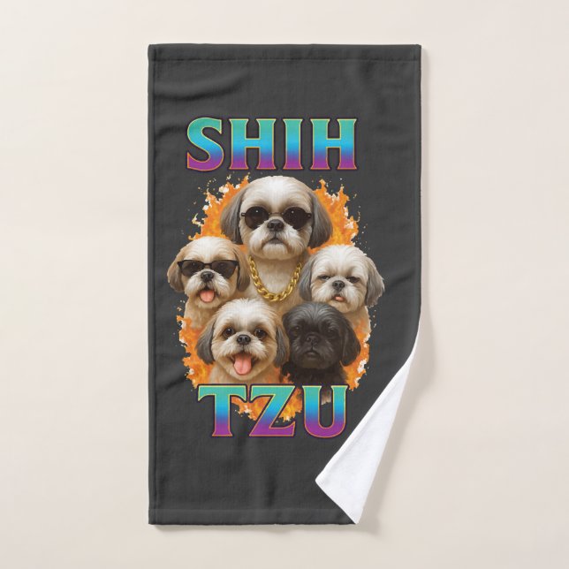 Shih Tzu  Hand Towel (Hand Towel)