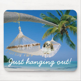 Shih Tzu Hanging Out Mousepad