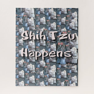 Shih Tzu Happens Jigsaw Puzzle