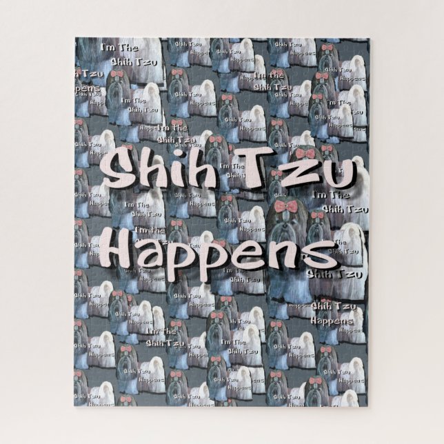 Shih Tzu Happens Jigsaw Puzzle (Vertical)