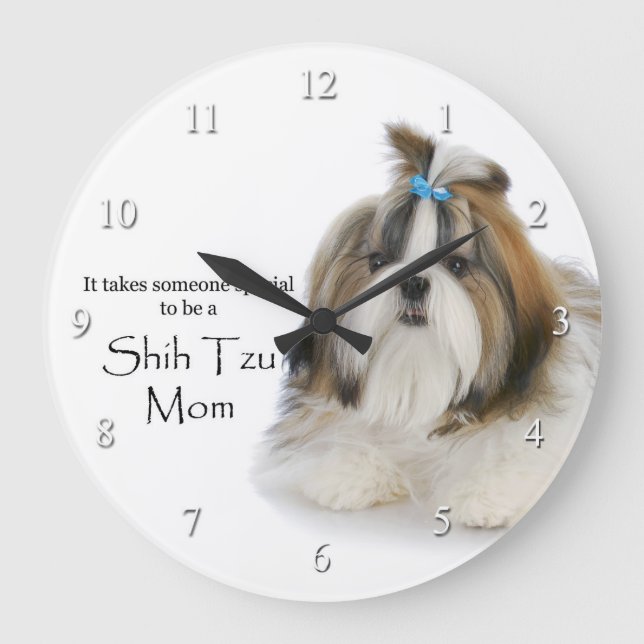 Shih Tzu - Horloge Maman (Recto)