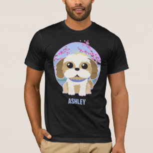 Shih tzu Kawaii Cute Gift Dog Pet T-Shirt