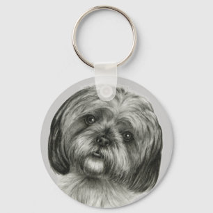 Shih Tzu Keychain