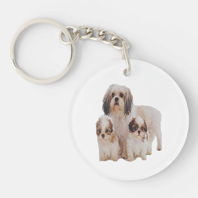 Shih-tzu keychains (Front)