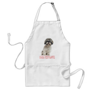 Shih Tzu Love Puppy Dog Apron