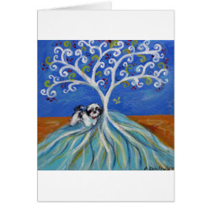 Shih Tzu Love Spritual Tree