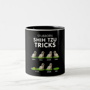 Shih Tzu Lover   Funny Shih Tzu Trick Dog Love Two-Tone Coffee Mug