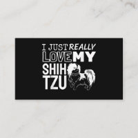 Shih Tzu Lover| I Just Really Love My Shih Tzu