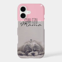 Shih Tzu Mama iPhone Case for Dog Moms
