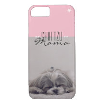 Shih Tzu Mama iPhone Case for Dog Moms