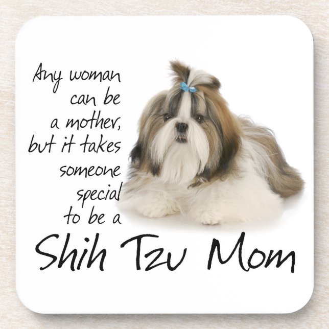 Shih Tzu Mom Coasters (Front)