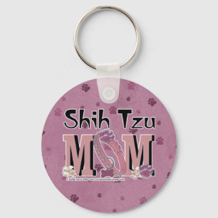 Shih Tzu MOM Keychain