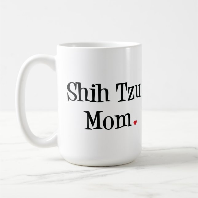 Shih Tzu Mom Mug (Left)