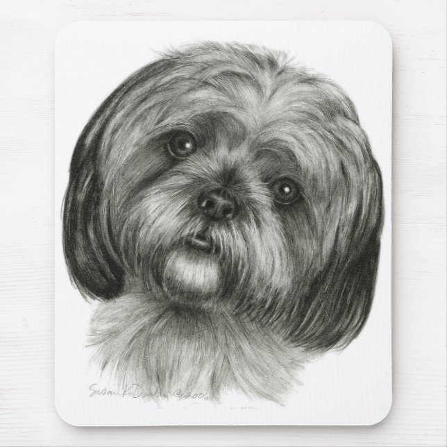 Shih Tzu Mouse Pad (Front)