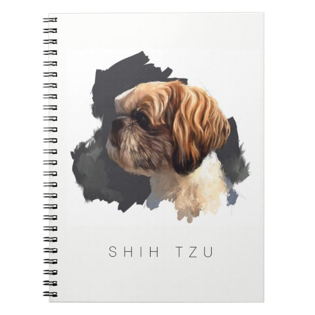 Shih Tzu Original Art Notebook (Front)
