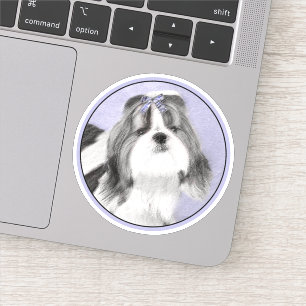 Shih Tzu Painting - Cute Original Dog Art