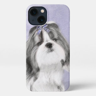 Shih Tzu Painting - Cute Original Dog Art iPhone 13 Case