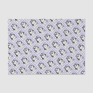 Shih Tzu Painting - Cute Original Dog Art Tissue Paper