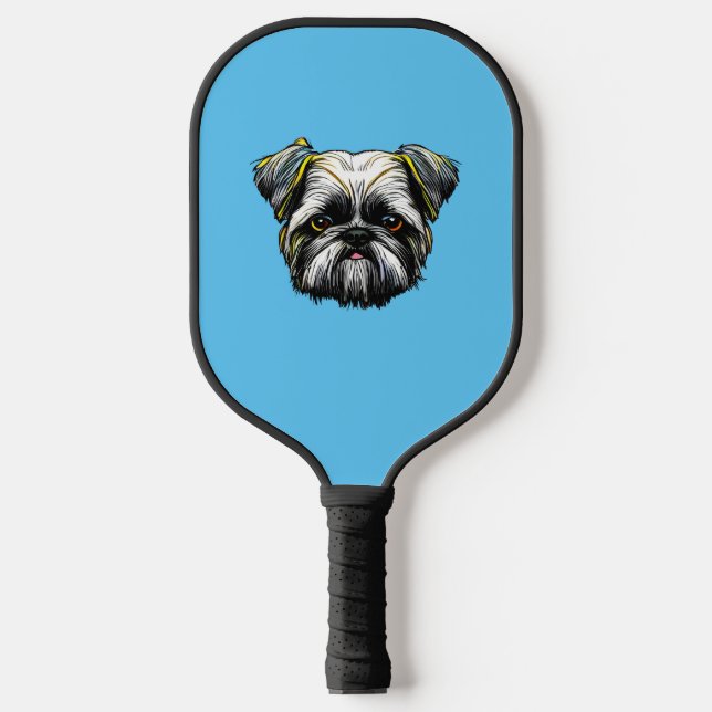 Shih Tzu Pickleball Paddle (Front)