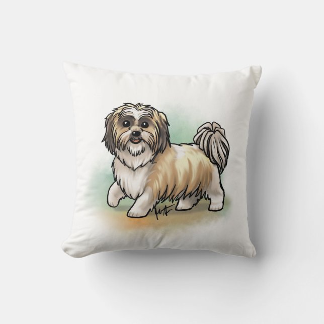 Shih Tzu Pillow (Front)