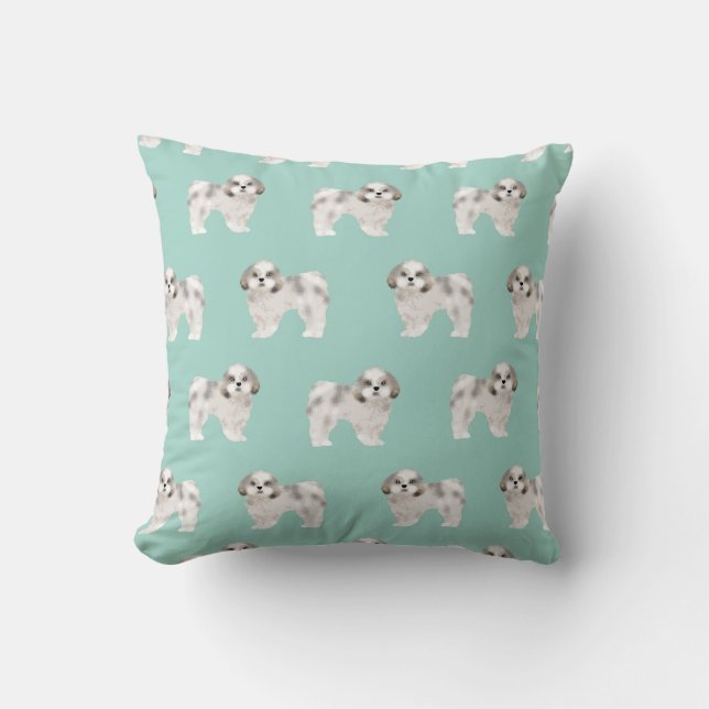 shih tzu pillow - cute dog pillow (Front)