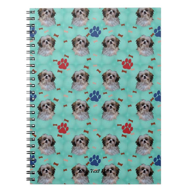 Shih Tzu Portrait Notebook (Front)