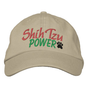 Shih Tzu Power by SRF Embroidered Hat