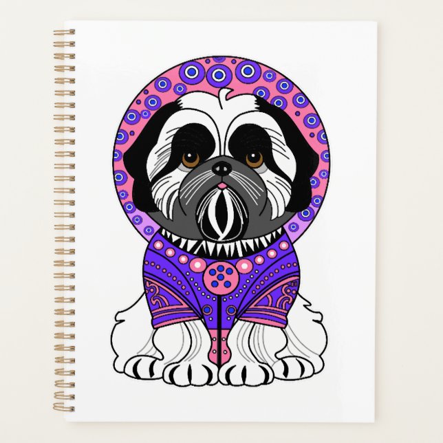 Shih Tzu Princess Planner (Front)