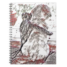 Shih Tzu Puppy and Kitten Notebook