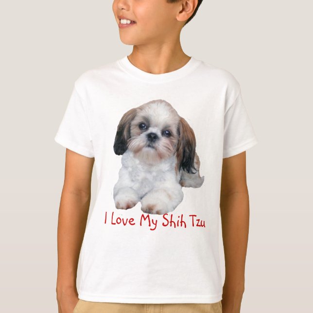 Shih Tzu Puppy T-Shirt (Front)