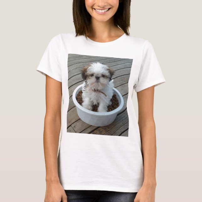 Shih Tzu Puppy T-Shirt (Front)