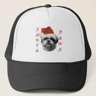 Shih Tzu Santa Paws Trucker Hat