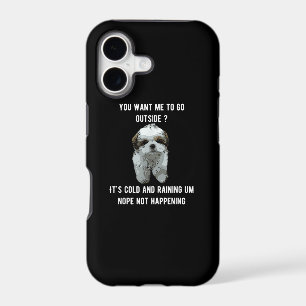 Shih Tzu Shih Tzu You Want Me To Go Outside