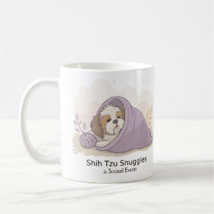 Shih Tzu Snuggles Mug – Cute Cozy Dog Lover Gift