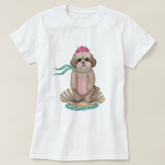 Shih Tzu Venus T-Shirt (Design Front)