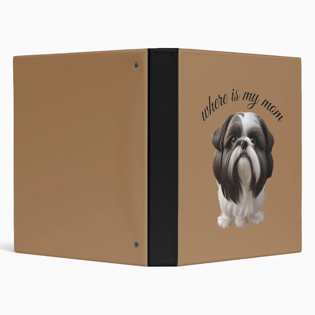 Shih Tzu - Where Is My Mom Binder (Background)