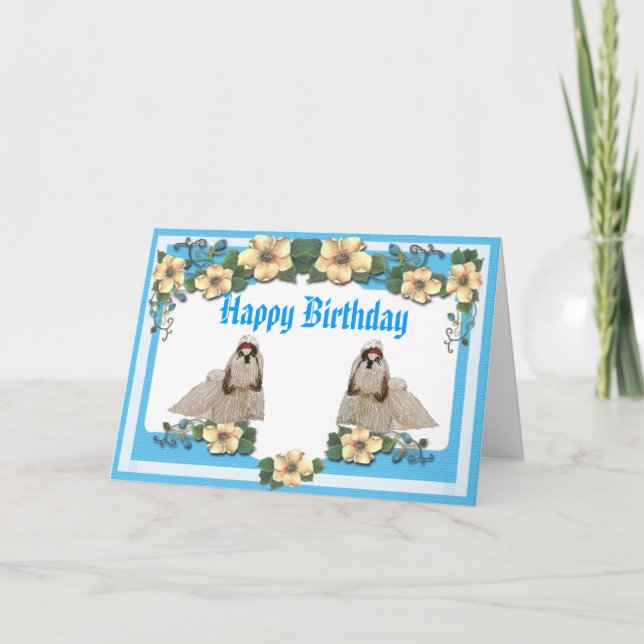 Shih-Tzu - Will Rock Forever Card (Front)