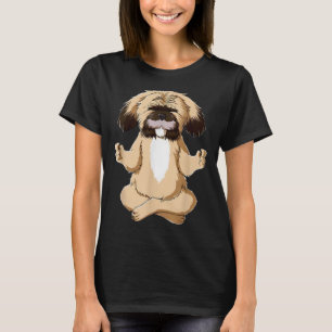 Shih Tzu Yoga Cute Shih Tzu For Mom Dad Wome T-Shirt