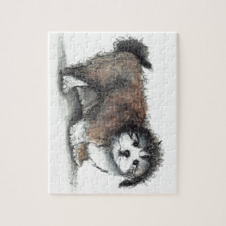 Shihtzu Puppy Dog, Pet Jigsaw Puzzle