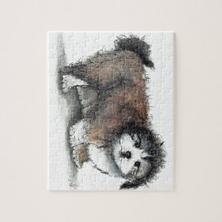 Shihtzu Puppy Dog, Pet Jigsaw Puzzle