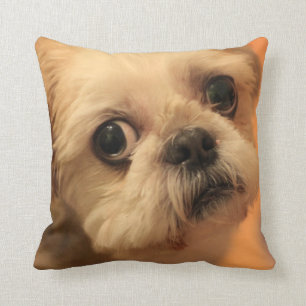 Shihtzu Throw Pillow