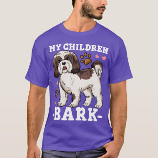 Shihzu Dog Mom Dog Dad gift gift T-Shirt