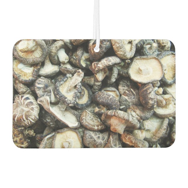 Shiitake Mushrooms Air Freshener (Front)