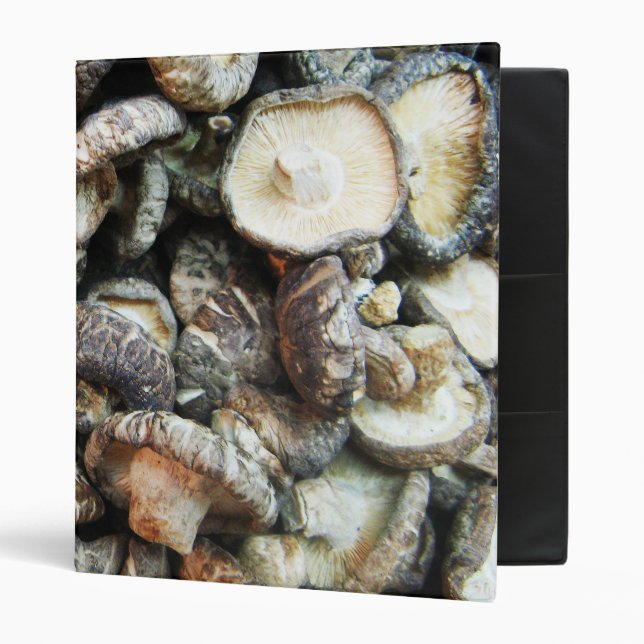 Shiitake Mushrooms Binder (Front/Inside)