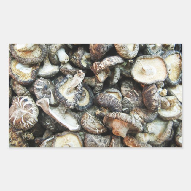 Shiitake Mushrooms Sticker (Front)