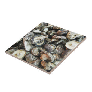 Shiitake Mushrooms Tile