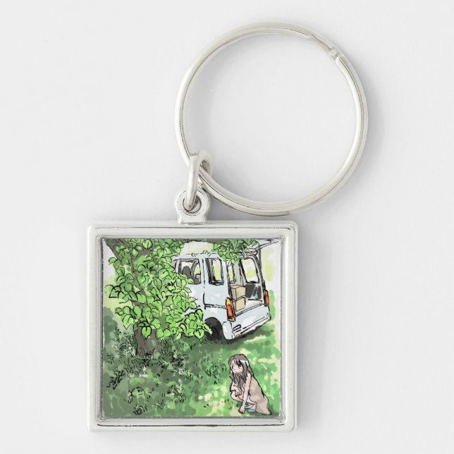 Shiji Sai Keychain (Front)