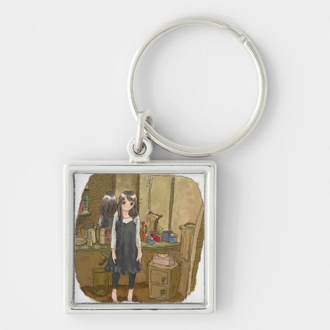 Shiji Saku Keychain (Front)